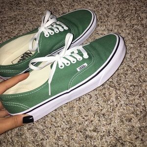 Green vans!